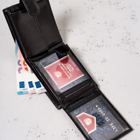 Portfel męski skórzany skóra naturalna  Peterson