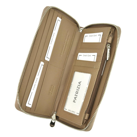 Portfel damski skórzany skóra naturalna Patrizia