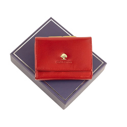 Portfel damski skórzany skóra naturalna Luxury