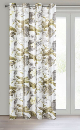 ZASŁONA GOTOWA ELISSA 140X250 CM OLIWKOWY