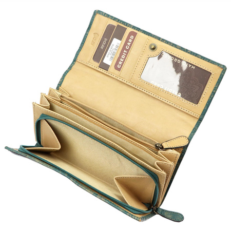 Portfel damski skórzany skóra naturalna Mato Grosso