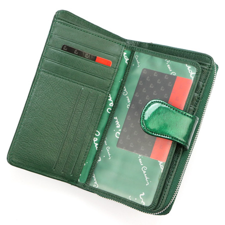 Portfel damski skórzany skóra naturalna Pierre Cardin