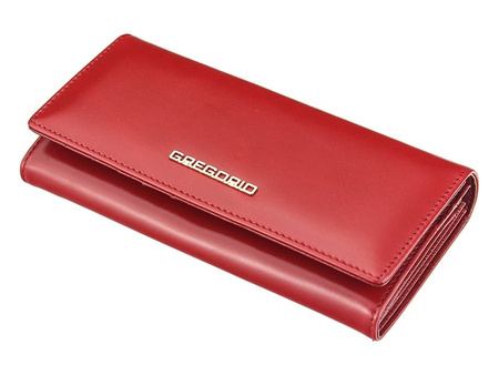 Portfel damski skórzany skóra naturalna Gregorio 