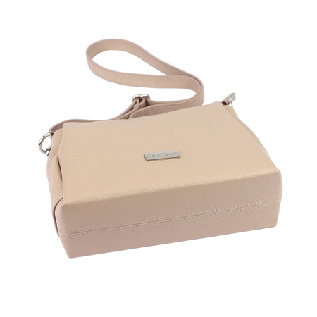 MiaMore torebka listonoszka skóra naturalna różowy