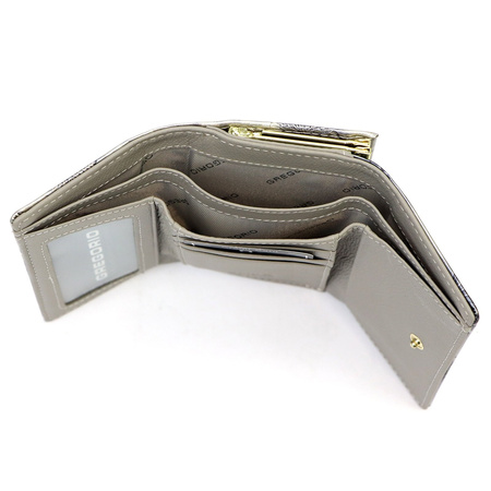 Portfel damski skórzany skóra naturalna Gregorio 