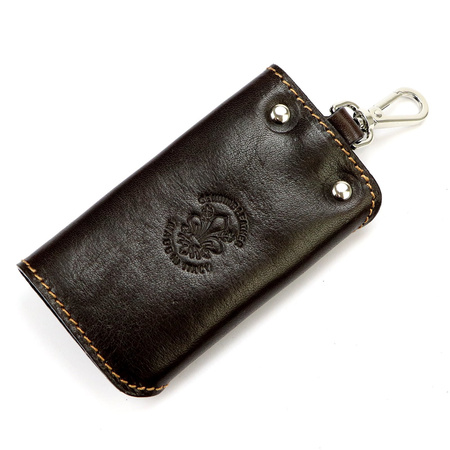 Vera Pelle etui na klucze skóra naturalna