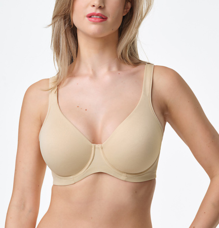 393 Biustonosz Soft, nudo/cielisty
