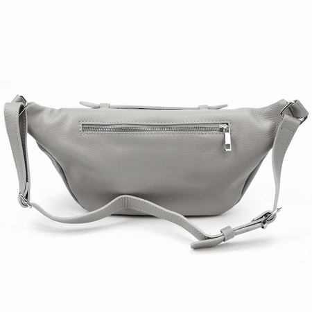 Torebka torebki skórzana saszetka nerka skóra naturalna Luka damska