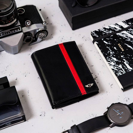 Portfel męski skórzany skóra naturalna  Peterson