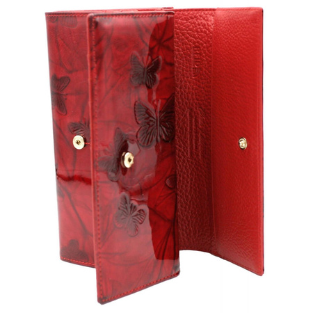 Portfel damski skórzany skóra naturalna  Peterson