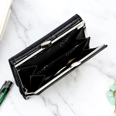 Portfel damski skóra naturalna skórzany Pierre Cardin