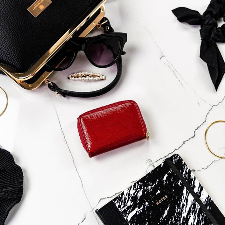 Portfel damski skórzany skóra naturalna  Peterson