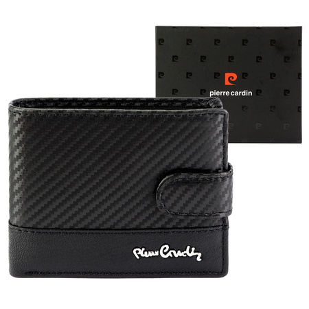 Portfel męski skórzany skóra naturalna Pierre Cardin