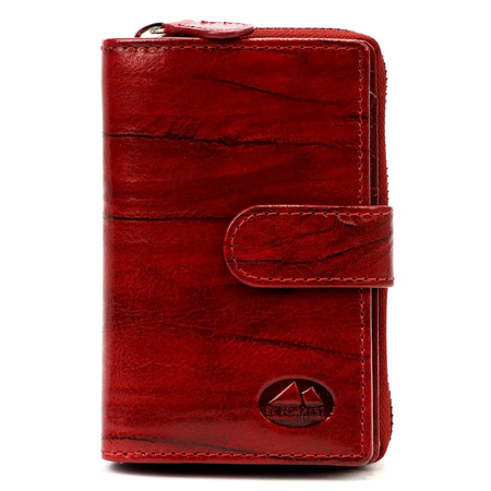 Portfel damski skórzany skóra naturalna El Forrest 