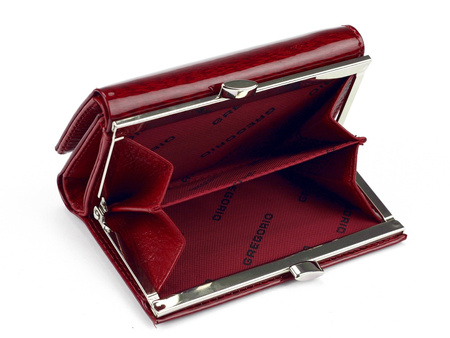 Portfel damski skórzany skóra naturalna Gregorio 