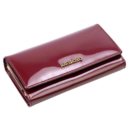 Portfel damski skórzany skóra naturalna Mato Grosso 