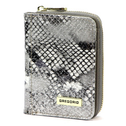 Portfel damski skórzany skóra naturalna Gregorio