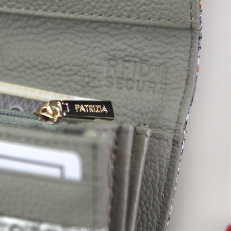 Portfel damski skórzany skóra naturalna Patrizia