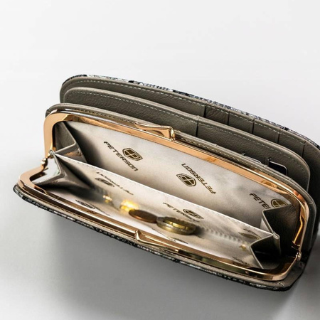 Portfel damski skórzany skóra naturalna  Peterson