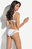 ALLURE 2685 Figi z mikrofibry, bianco/biały