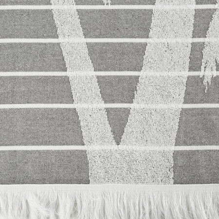 RĘCZNIK HAWAII 90 X 170 CM SREBRNY
