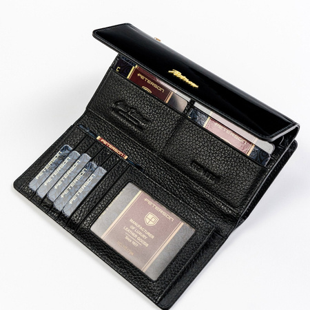 Portfel damski skóra naturalna skórzany Peterson