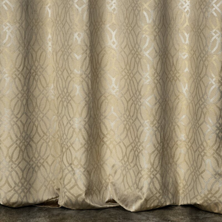 ZASŁONA GOTOWA ARETA 140 X 250 CM BEŻOWY