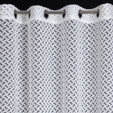 FIRANA GOTOWA LILY 140 X 250 CM BIAŁY