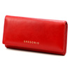 Portfel damski skórzany skóra naturalna Gregorio 