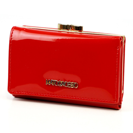 Portfel damski skórzany skóra naturalna Mato Grosso 