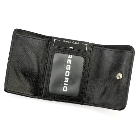 Portfel damski skórzany skóra naturalna Gregorio