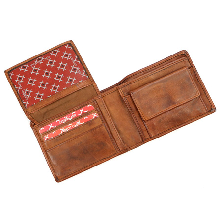 Portfel męski skórzany skóra ekologiczna VS 