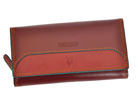 Portfel damski skórzany skóra naturalna Harvey Miller