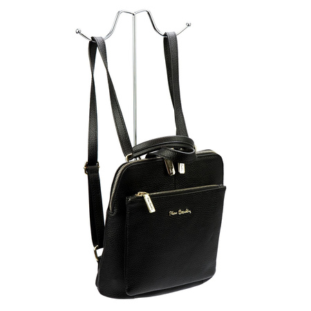 Plecak damski skórzany skóra naturalna Pierre Cardin