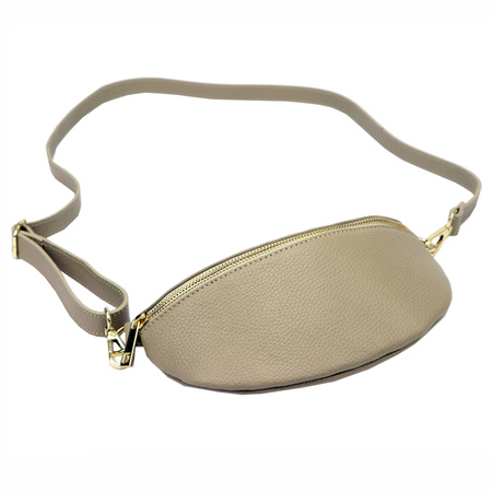 Saszetka nerka damska skórzana skóra naturalna Patrizia