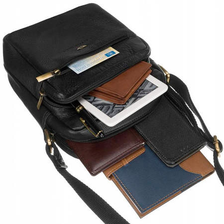 Torba saszetka listonoszka męska na ramię Peterson