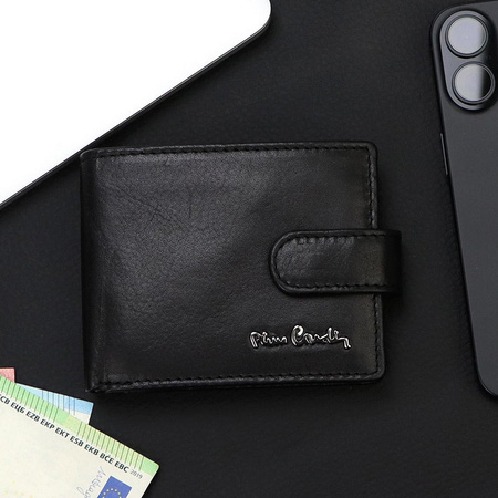 Portfel męski skórzany skóra naturalna Pierre Cardin