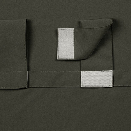 ZASŁONA GOTOWA GARDEN NA SZELKACH 155 X 200 CM GRAFITOWY