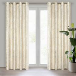 ZASŁONA GOTOWA MALIA 140 X 250 CM KREMOWY