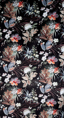 ZASŁONA GOTOWA ALANI NA TAŚMIE 140 X 270 CM CZARNY