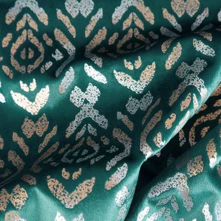 ZASŁONA GOTOWA LAURA 140 X 250 CM TURKUSOWY