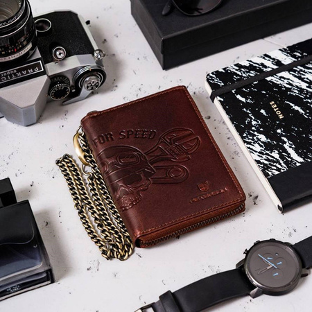 Portfel męski skórzany skóra naturalna  Peterson 