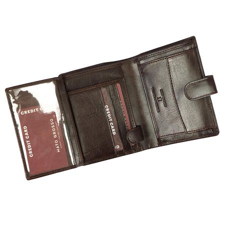 Portfel męski skórzany skóra naturalna Mato Grosso 