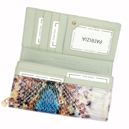 Portfel damski skórzany skóra naturalna Patrizia