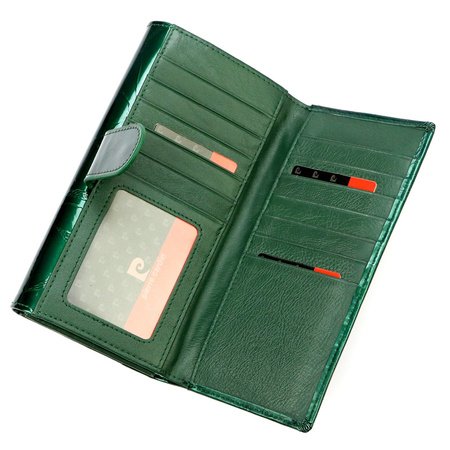 Portfel damski skórzany skóra naturalna Pierre Cardin