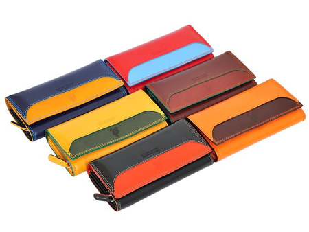 Portfel damski skórzany skóra naturalna Harvey Miller