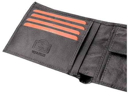 Portfel męski skórzany skóra naturalna Pierre Cardin