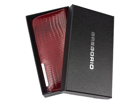 Portfel damski skórzany skóra naturalna Gregorio