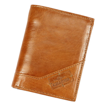Portfel męski skórzany skóra naturalna Charro 