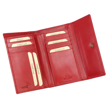 Portfel damski skórzany skóra naturalna El Forrest